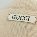 GUCCI Sweater Wool Ivory Auth 170697M-5