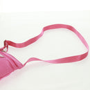 PRADA Shoulder Bag Nylon Pink Silver Auth 170698V-10