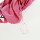 PRADA Shoulder Bag Nylon Pink Silver Auth 170698V-22