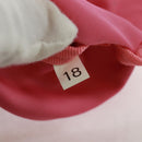 PRADA Shoulder Bag Nylon Pink Silver Auth 170698V-23
