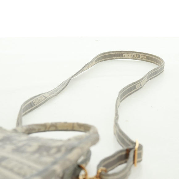 Christian Dior Trotter Canvas Oblique Book Tote Minibag Witgoud Origineel 170699M