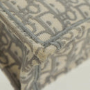Christian Dior Trotter Canvas Oblique Book Tote Minibag Witgoud Origineel 170699M-12