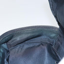 Christian Dior Trotter Canvas Saddle Pouch Navy Gold Auth 170701-19