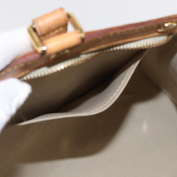 LOUIS VUITTON Monogram Vernis Blair MM Bag 2way Broncorail M91456 LV Auth 170705