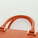 LOUIS VUITTON Epi Pont Neuf Hand Bag Orange Mandarin M5205H LV Auth 170709V-14
