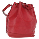 LOUIS VUITTON Epi Noe Shoulder Bag Red M44007 LV Auth 170712-1