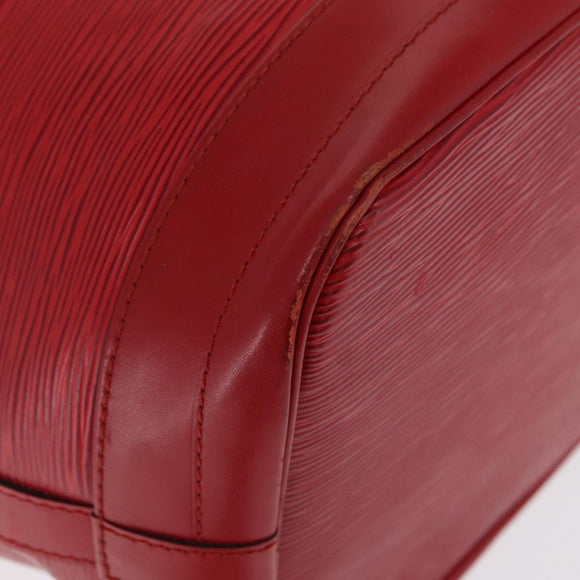 LOUIS VUITTON Epi Noe Shoulder Bag Red M44007 LV Auth 170712