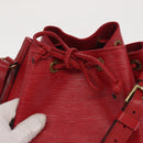 LOUIS VUITTON Epi Noe Shoulder Bag Red M44007 LV Auth 170712-10