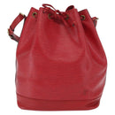 LOUIS VUITTON Epi Noe Shoulder Bag Red M44007 LV Auth 170712-13