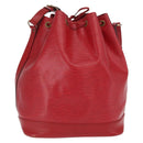 LOUIS VUITTON Epi Noe Shoulder Bag Red M44007 LV Auth 170712-2