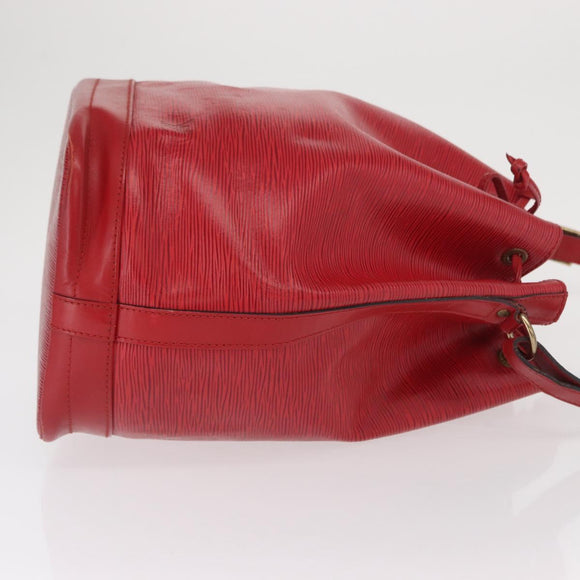 LOUIS VUITTON Epi Noe Shoulder Bag Red M44007 LV Auth 170712
