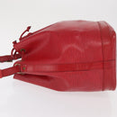 LOUIS VUITTON Epi Noe Shoulder Bag Red M44007 LV Auth 170712-4