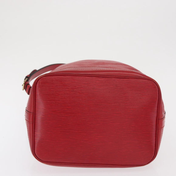 LOUIS VUITTON Epi Noe Shoulder Bag Red M44007 LV Auth 170712