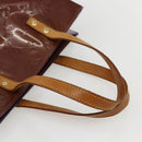 LOUIS VUITTON Monogram Vernis Reade MM Hand Bag Viole M91087 LV Auth 170717-7