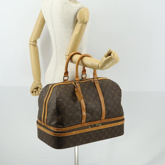 LOUIS VUITTON Monogram Sac Sports Boston Bag M41444 LV Auth 170720