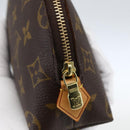 LOUIS VUITTON Monogram Pochette Cosmetic PM Pouch M43998 LV Auth 170722-8