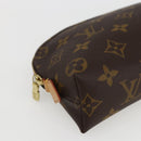 LOUIS VUITTON Monogram Pochette Cosmetic PM Pouch M43998 LV Auth 170722-14