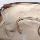 GUCCI GG Supreme Shoulder Bag PVC Beige Gold 001 115 6595 Auth 170723-20
