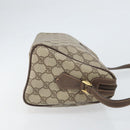 GUCCI GG Supreme Shoulder Bag PVC Beige Gold 001 115 6595 Auth 170723-4