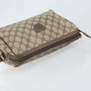 GUCCI GG Supreme Shoulder Bag PVC Beige Gold 001 115 6595 Auth 170723-6
