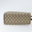 GUCCI GG Supreme Shoulder Bag PVC Beige Gold 001 115 6595 Auth 170723-9