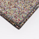 SAINT LAURENT Chain Wallet Shoulder Bag Sequin Multicolor Gold Auth 170726-17