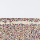 SAINT LAURENT Chain Wallet Shoulder Bag Sequin Multicolor Gold Auth 170726-3
