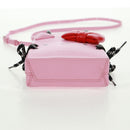 BALENCIAGA 2020S SS Hello Kitty Hand Bag Calf Skin 2way Pink 619043 Auth 170731SM-12