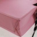 BALENCIAGA 2020S SS Hello Kitty Hand Bag Calf Skin 2way Pink 619043 Auth 170731SM-14