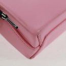 BALENCIAGA 2020S SS Hello Kitty Hand Bag Calf Skin 2way Pink 619043 Auth 170731SM-15