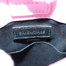 BALENCIAGA 2020S SS Hello Kitty Hand Bag Calf Skin 2way Pink 619043 Auth 170731SM-22