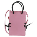 BALENCIAGA 2020S SS Hello Kitty Hand Bag Calf Skin 2way Pink 619043 Auth 170731SM-3