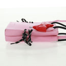 BALENCIAGA 2020S SS Hello Kitty Hand Bag Calf Skin 2way Pink 619043 Auth 170731SM-5