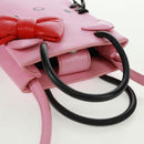 BALENCIAGA 2020S SS Hello Kitty Hand Bag Calf Skin 2way Pink 619043 Auth 170731SM-6