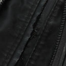 LOUIS VUITTON Expandable Messenger Bag Leather Black M55698 LV Auth 170737M-9