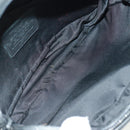 LOUIS VUITTON Expandable Messenger Bag Leather Black M55698 LV Auth 170737M-10