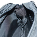 LOUIS VUITTON Expandable Messenger Bag Leather Black M55698 LV Auth 170737M-30