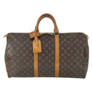LOUIS VUITTON Monogram Keepall 50 Boston tas M41426 LV Auth 170744-13