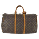 LOUIS VUITTON Monogram Keepall 50 Boston tas M41426 LV Auth 170744-2