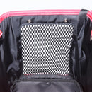 PRADA Pet Bag Pet Carry Nylon 2way Red Silver Auth 170756SAM-23