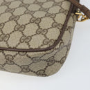 GUCCI GG Supreme Shoulder Bag PVC Beige Gold 97 02 068 Auth 170761-15