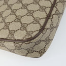 GUCCI GG Supreme Shoulder Bag PVC Beige Gold 97 02 068 Auth 170761-16