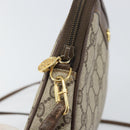 GUCCI GG Supreme Shoulder Bag PVC Beige Gold 97 02 068 Auth 170761-10