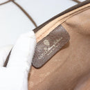 GUCCI GG Supreme Shoulder Bag PVC Beige Gold 97 02 068 Auth 170761-18