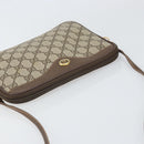 GUCCI GG Supreme Shoulder Bag PVC Beige Gold 97 02 068 Auth 170761-6