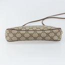 GUCCI GG Supreme Shoulder Bag PVC Beige Gold 97 02 068 Auth 170761-5