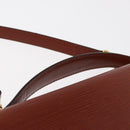 LOUIS VUITTON Epi Monceau 28 Hand Bag Brown M52123 LV Auth 170765-14