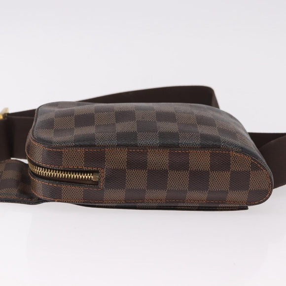 LOUIS VUITTON Damier Ebene Geronimos Shoulder Bag N51994 LV Auth 170767