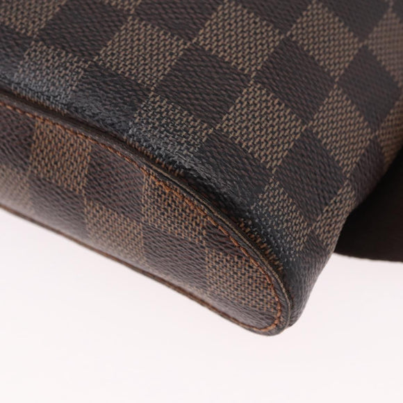 LOUIS VUITTON Damier Ebene Geronimos Shoulder Bag N51994 LV Auth 170767