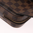 LOUIS VUITTON Damier Ebene Geronimos Shoulder Bag N51994 LV Auth 170767-17
